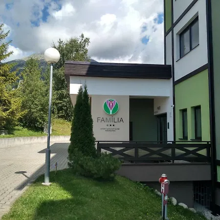 아파트 Wellness Apartmanovy Dom Familia Smokovec